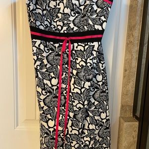 Harold’s strapless dress. Size 14.